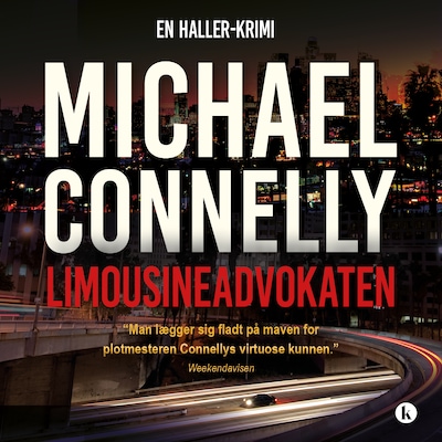 Limousineadvokaten – omslag til lydbogen af Michael Connelly