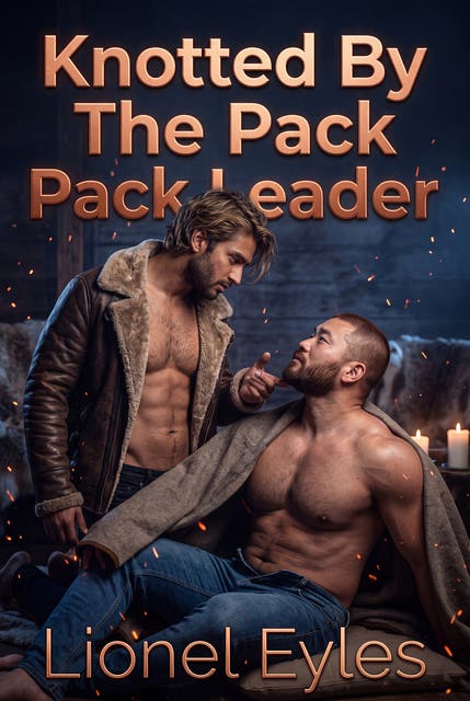 Knotted By The Pack Leader: MM Omegaverse Paranormal Erotic Heat Romance – omslag til lydbogen af Lionel Eyles