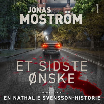 Et sidste ønske – omslag til lydbogen af Jonas Moström