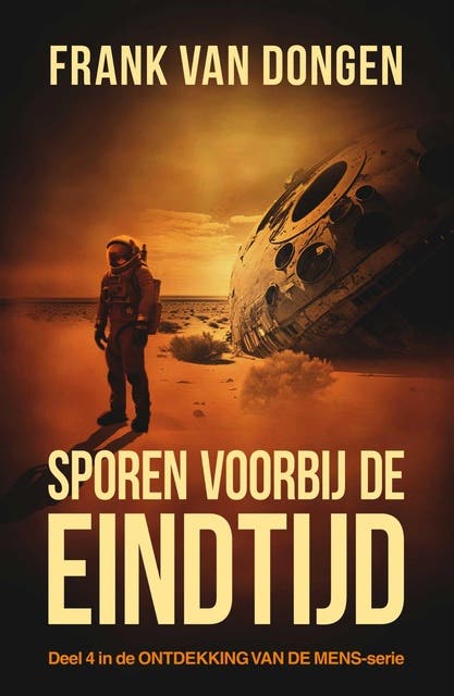 Sporen voorbij de eindtijd – omslag van het luisterboek van Frank van Dongen