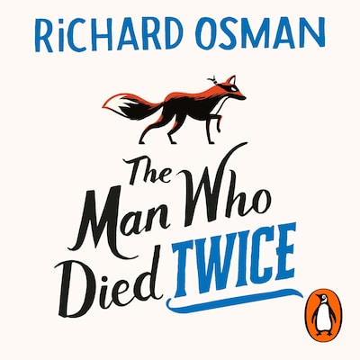 The Man Who Died Twice – omslag til lydbogen af Richard Osman