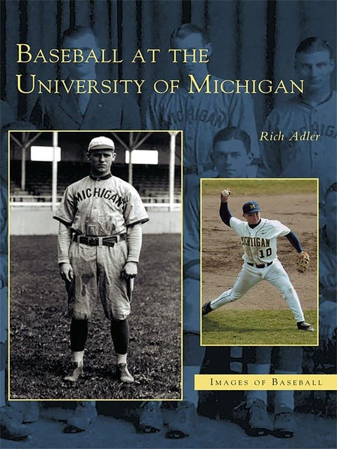 Baseball at the University of Michigan – omslag til lydbogen af Rich Adler