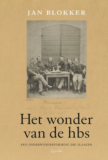 Het wonder van de hbs: Een onderwijshervorming die slaagde – omslag van het luisterboek van Jan Blokker