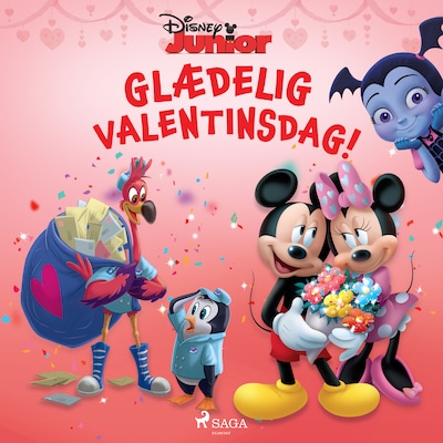 Disney Junior - Glædelig valentinsdag! – omslag til lydbogen af Disney