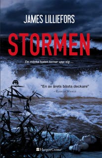 Stormen – omslag till ljudboken av James Lilliefors