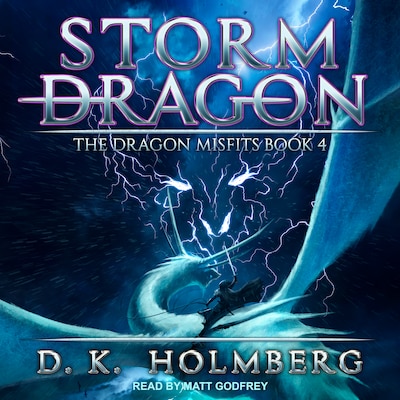 Storm Dragon – omslag til lydbogen af D.K. Holmberg