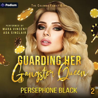 Guarding Her Gangster Queen – omslag til lydbogen af Persephone Black