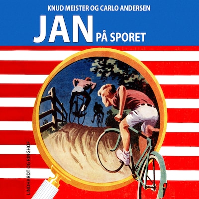 Jan på sporet – omslag til lydbogen af Carlo Andersen, Knud Meister