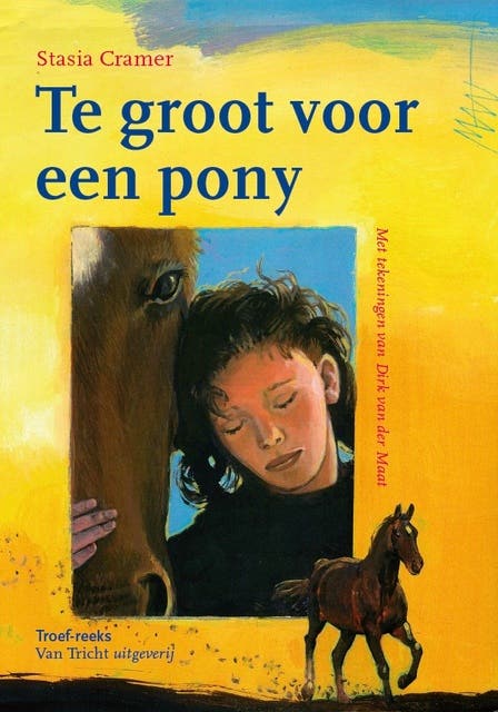 Te groot voor een pony – omslag van het luisterboek van Stasia Cramer
