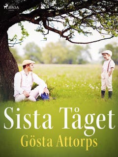 Sista Tåget – omslag till ljudboken av Gösta Attorps
