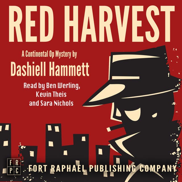 Dashiell Hammett's Red Harvest - A Continental Op Mystery - Unabridged – omslag til lydbogen af Dashiell Hammett