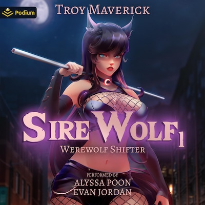 Sire Wolf – omslag til lydbogen af Troy Maverick