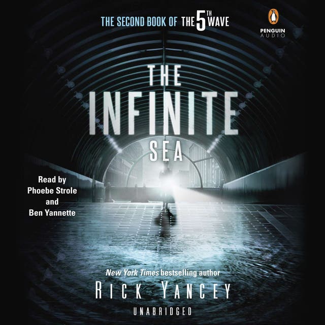 The Infinite Sea: The Second Book of the 5th Wave – omslag til lydbogen af Rick Yancey