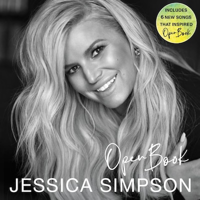 Open Book – omslag van het luisterboek van Jessica Simpson