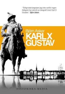 Karl X Gustav – omslag till ljudboken av Björn Asker