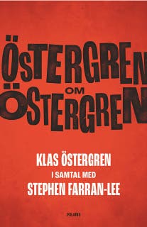 Östergren om Östergren – omslag till ljudboken av Klas Östergren,Stephen Farran-Lee