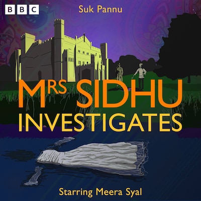 Mrs Sidhu Investigates – omslag til lydbogen af Suk Pannu