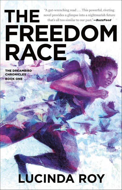 The Freedom Race – omslag til lydbogen af Lucinda Roy