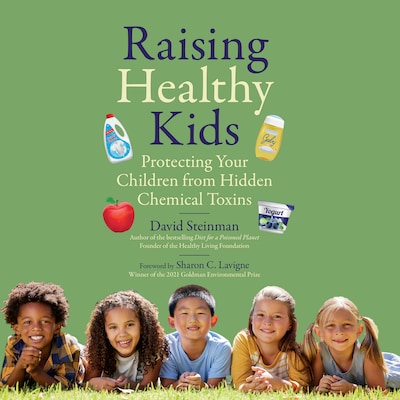 Raising Healthy Kids – omslag til lydbogen af David Steinman