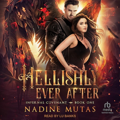 Hellishly Ever After – omslag til lydbogen af Nadine Mutas