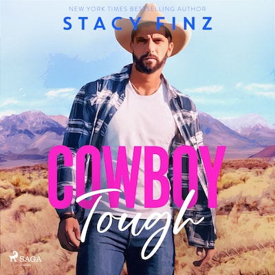 Cowboy Tough: A smalltown, single dad rancher romance – omslag til lydbogen af Stacy Finz