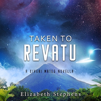 Taken to Revatu – omslag til lydbogen af Elizabeth Stephens