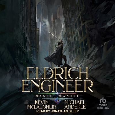 Mystic Mantle – omslag til lydbogen af Kevin McLaughlin, Michael Anderle