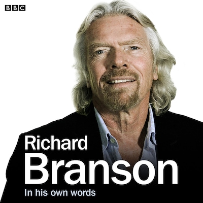 Richard Branson In His Own Words – omslag til lydbogen af Richard Branson