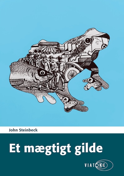Et mægtigt gilde – omslag til lydbogen af John Steinbeck