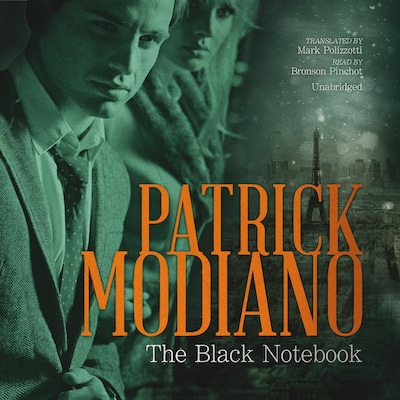 The Black Notebook – omslag til lydbogen af Patrick Modiano