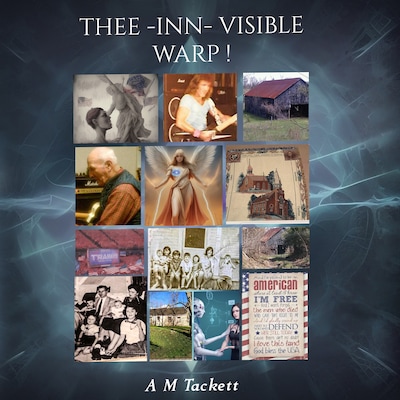Thee-Inn Visible Warp – omslag til lydbogen af A M Tackett