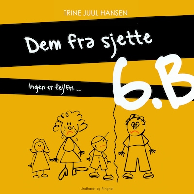 Ingen er fejlfri ... – omslag til lydbogen af Trine Juul Hansen