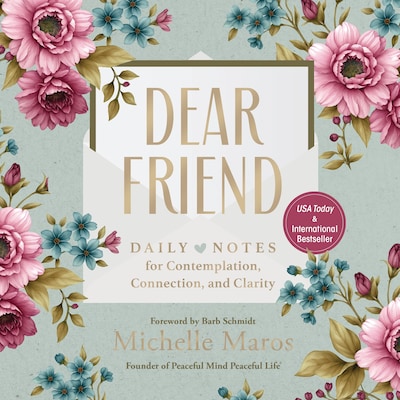 Dear Friend – omslag til lydbogen af Michelle Maros