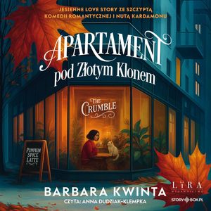 Apartament pod Złotym Klonem – okładka audiobooka, autor Barbara Kwinta