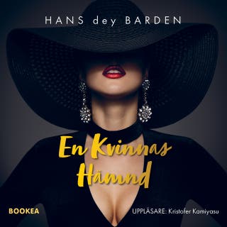En kvinnas hämnd – omslag till ljudboken av Hans dey Barden