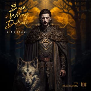 Baśń o Wilczej Dolinie. Część II i III – okładka audiobooka, autor Agata Kasiak
