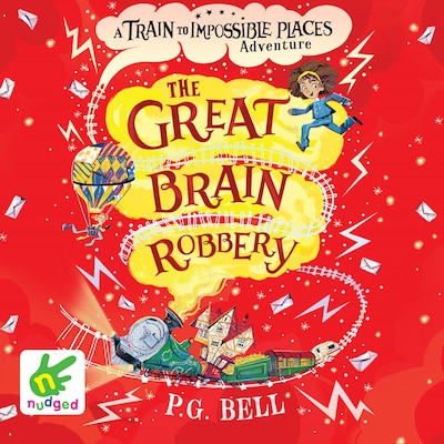 The Great Brain Robbery – omslag til lydbogen af P.G. Bell