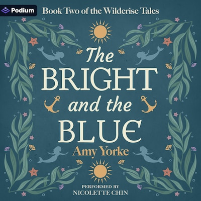 The Bright and the Blue – omslag til lydbogen af Amy Yorke
