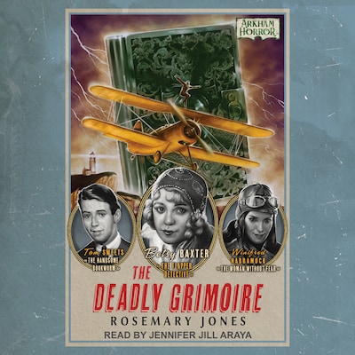 The Deadly Grimoire – omslag til lydbogen af Rosemary Jones