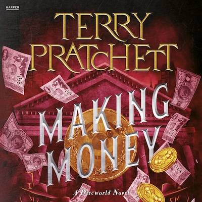 Making Money – okładka audiobooka, autor Terry Pratchett