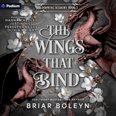 The Wings That Bind – omslag van het luisterboek van Briar Boleyn