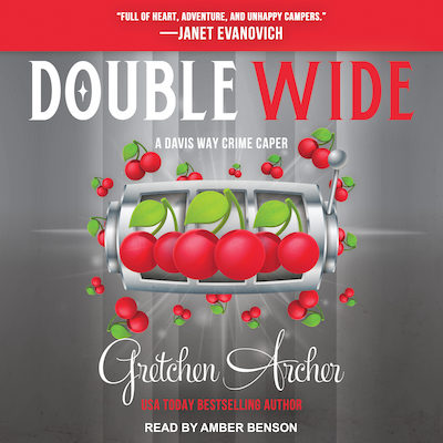 Double Wide – omslag til lydbogen af Gretchen Archer