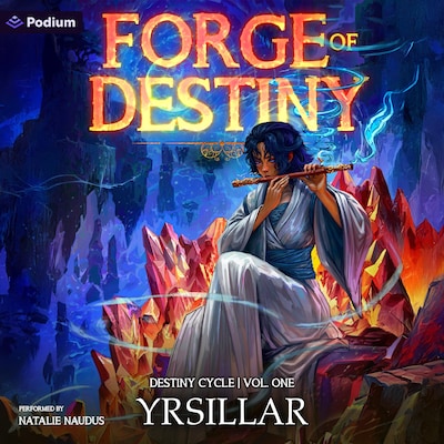 Forge of Destiny – omslag til lydbogen af Yrsillar