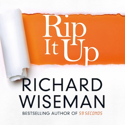 Rip It Up – omslag til lydbogen af Richard Wiseman