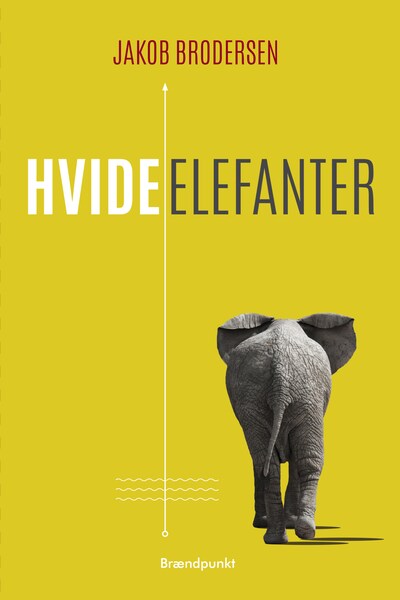 Hvide elefanter – omslag til lydbogen af Jakob Brodersen
