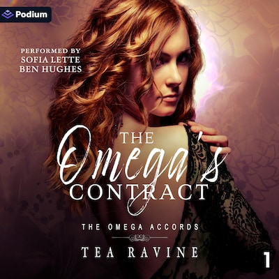 The Omega's Contract – omslag til lydbogen af Tea Ravine