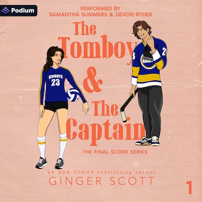 The Tomboy and the Captain – omslag til lydbogen af Ginger Scott