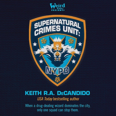 Supernatural Crimes Unit: NYPD – omslag til lydbogen af Keith R.A. DeCandido