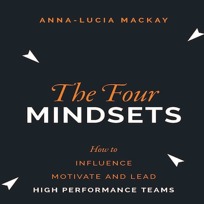 The Four Mindsets – omslag til lydbogen af Anna-Lucia Mackay