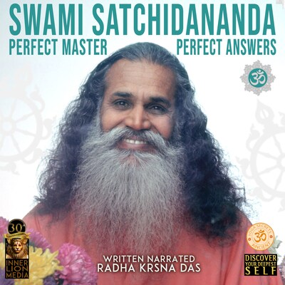 Swami Satchidananda – omslag til lydbogen af Radha Krsna Das